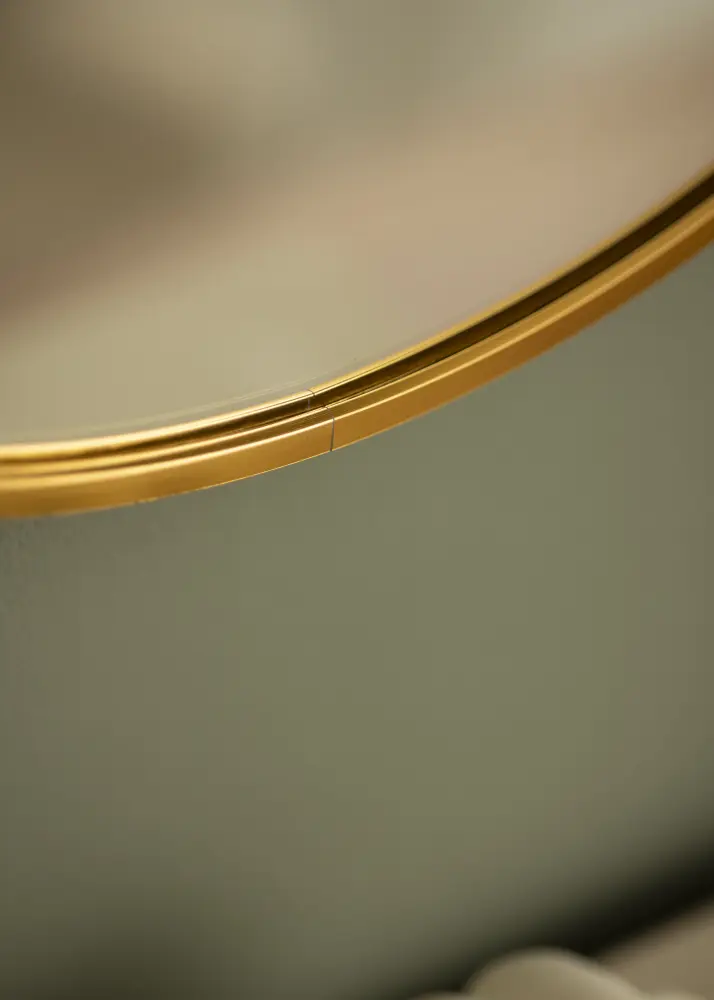 KAILA Redondo Espelho Edge Gold 40 cm Ø