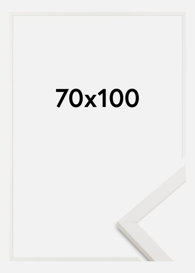 Moldura Trendy Vidro Acrílico Branco 70x100 cm