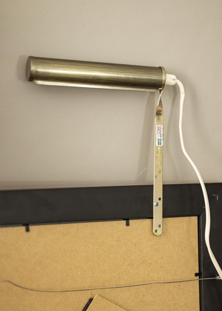 Eklunds Art 1 iluminação p/ quadros - Latão antigo