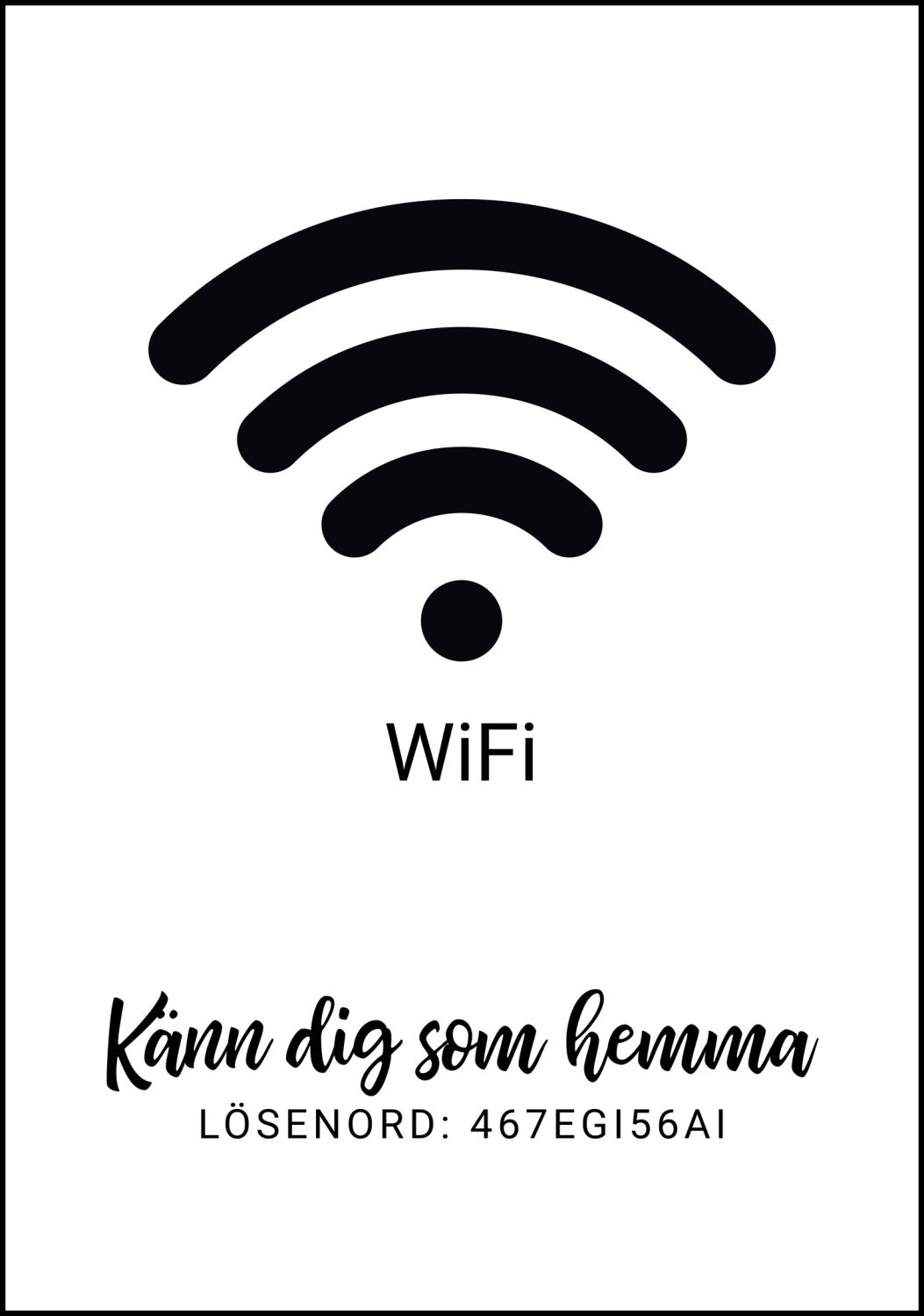 Product Image for WIFI - Sentir-se em casa (21x29,7 cm (A4))