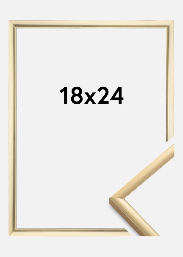 Moldura New Lifestyle Dourado 18x24 cm