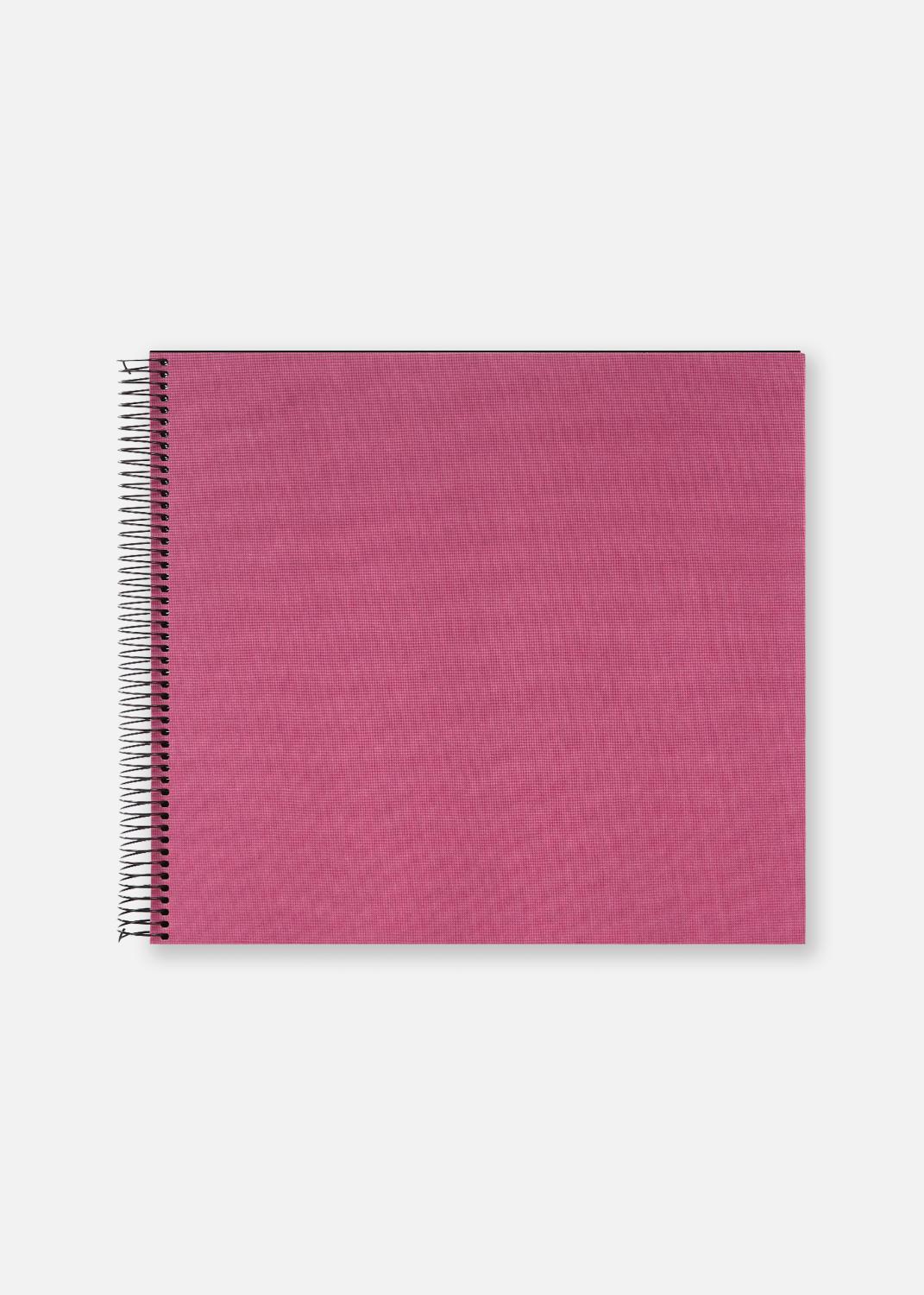 Product Image for Bella Vista Álbum de espiral Fuchsia - 35x30 cm (40 Páginas pretas / 20 folhas)