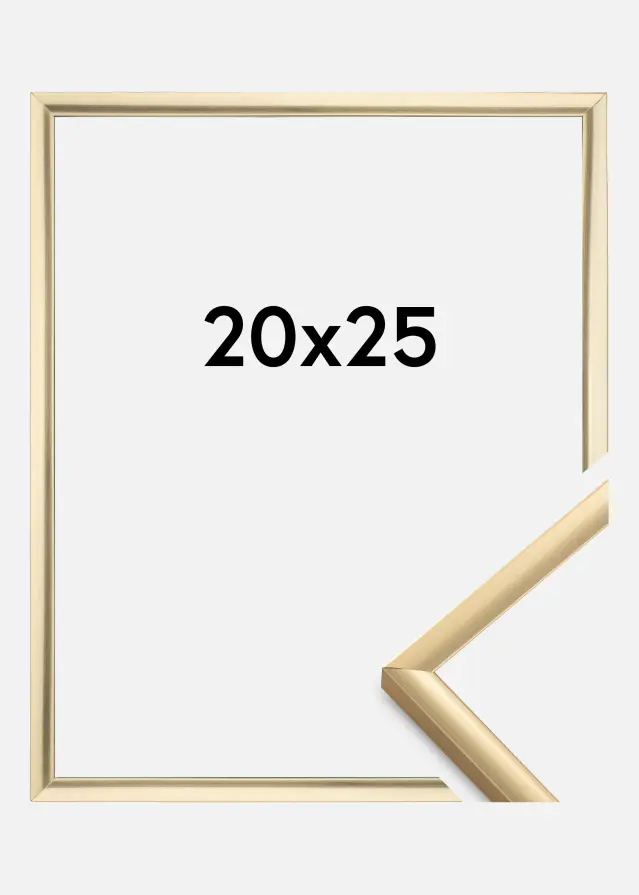 Moldura New Lifestyle Dourado 20x25 cm