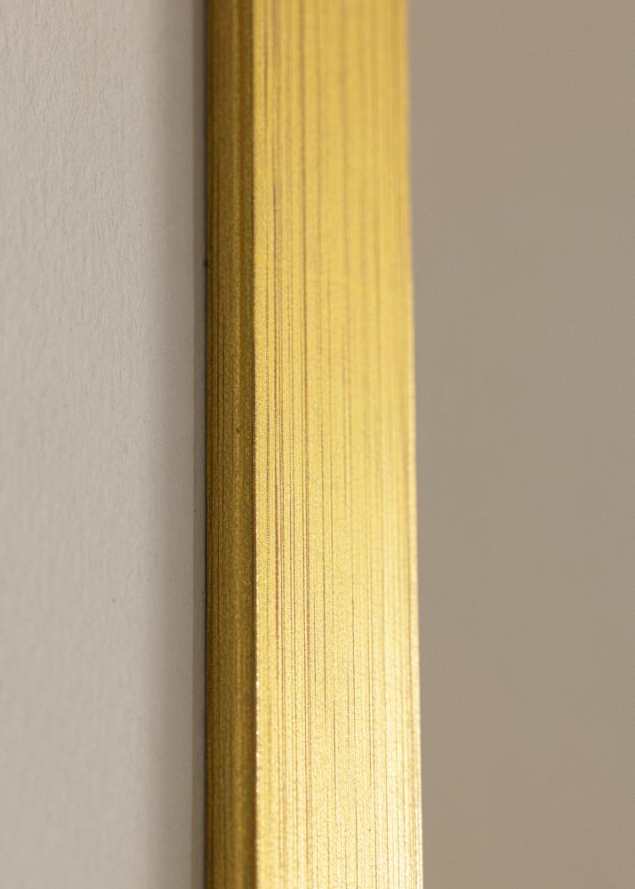 Moldura Falun Vidro acrílico Dourado 21x29,7 cm (A4)