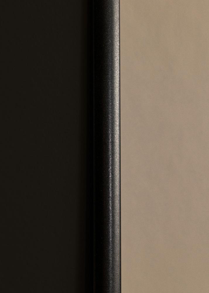 Moldura Visby Preto 70x100 cm - Passe-partout Preto 24x36 inches