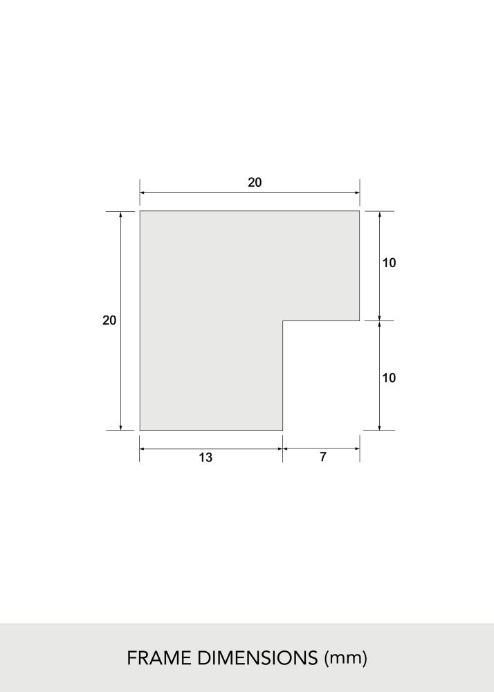 Premium by BGA Preto 60x80 cm