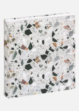 Terrazzo un.one Álbum Preto - 28x29 cm (60 Páginas brancas / 30 folhas)