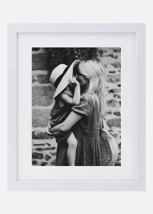 Pacote Imagem Branco com Passe-partout - S (18x24 cm)