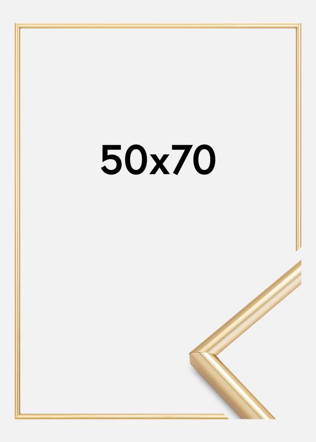 Moldura Galeria Dourado 50x70 cm