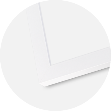 Moldura Selection Branco 30x40 cm - Passe-partout Branco 21x29,7 cm (A4)