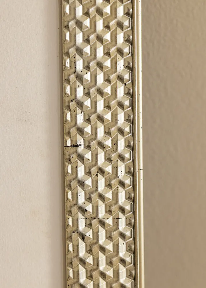Moldura Grace Vidro acrílico Prateado 21x29,7 cm (A4)