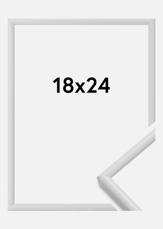 Moldura Galeria Branco 18x24 cm