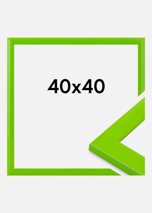 Moldura Dorset Vidro acrílico Verde-claro 40x40 cm