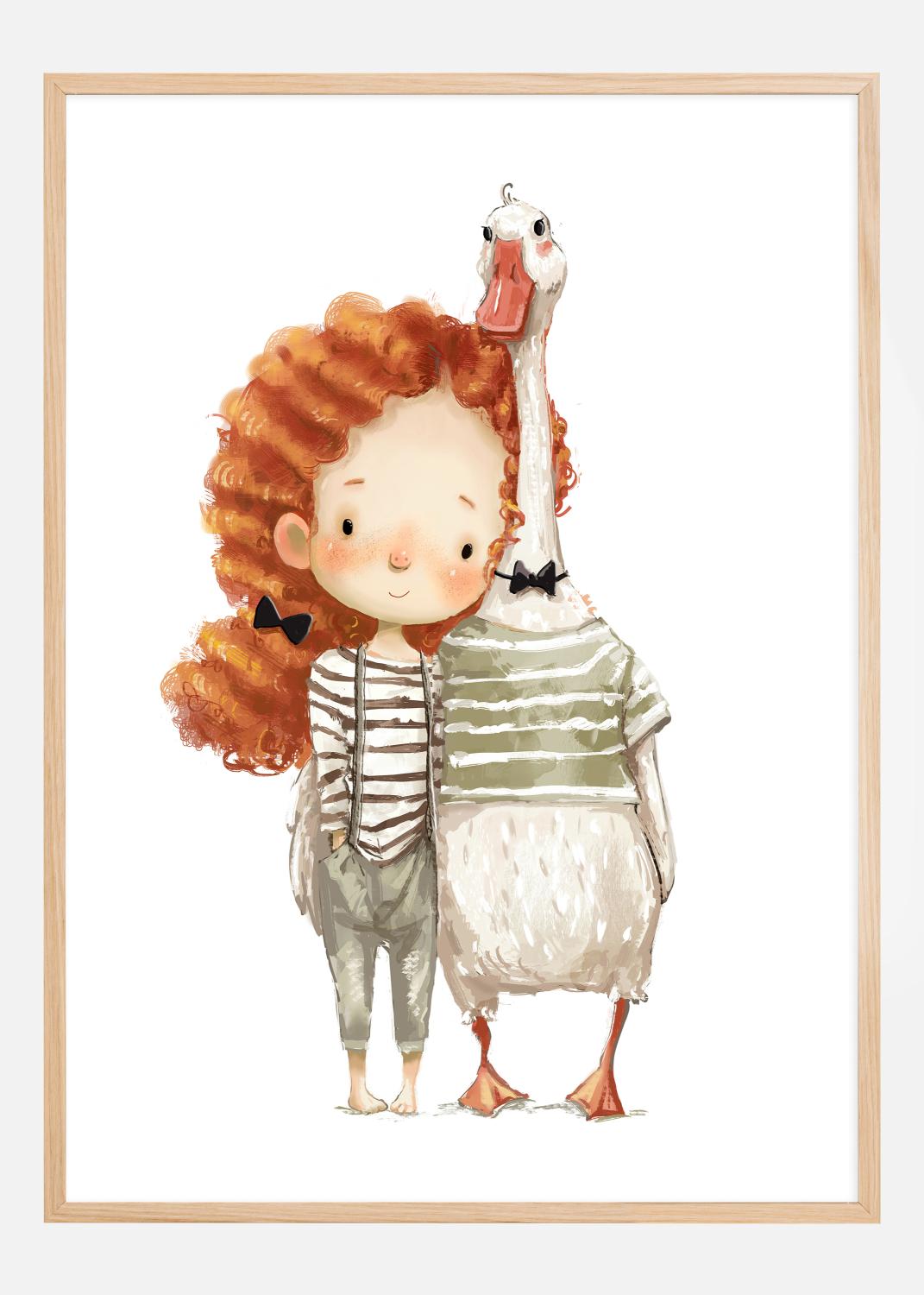 Product Image for Me and my duck Póster (21x29.7 cm (A4))