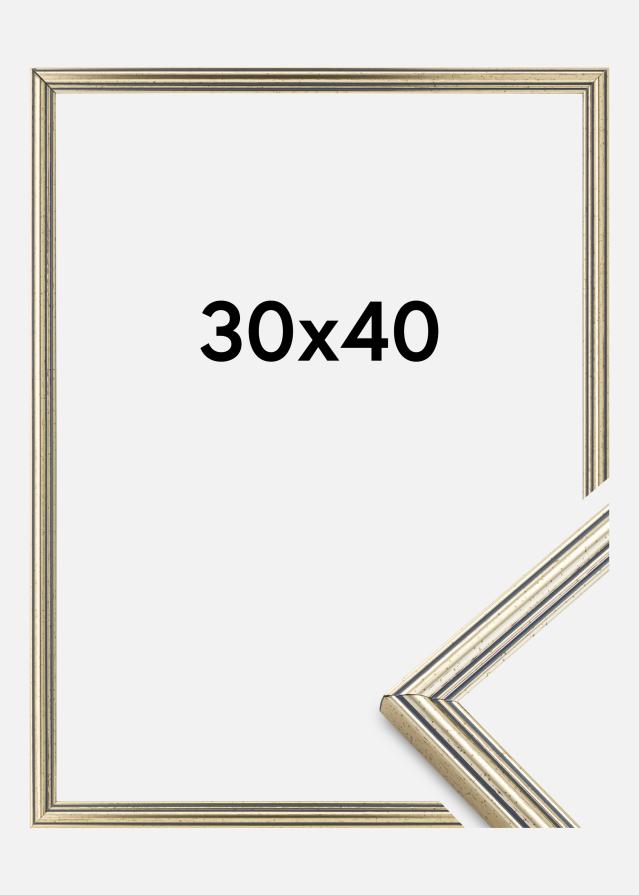 Moldura Classic Prateado 30x40 cm