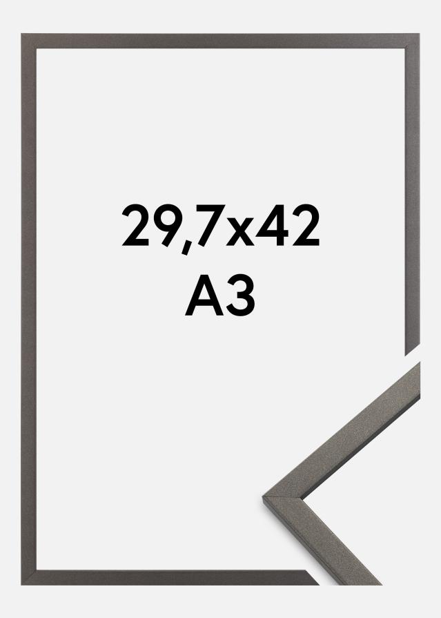 Moldura Edsbyn Grafite 29,7x42 cm (A3)