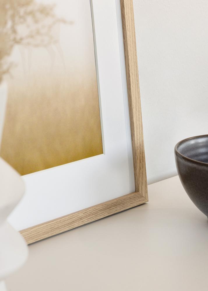 Moldura Trendy Vidro acrílico Carvalho 20x28 cm