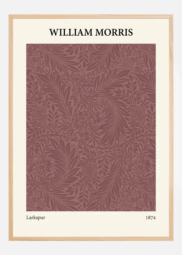 William Morris - Larkspur 7 Póster