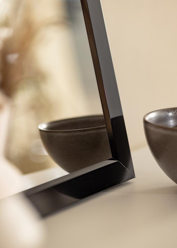 Espelho Åsarna Brilhante Preto - Tamanho personalizável