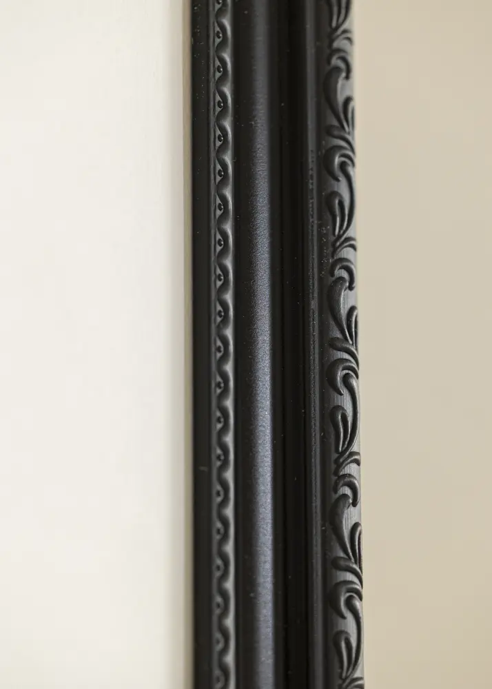 Moldura Abisko Vidro acrílico Preto 42x59,4 cm (A2)