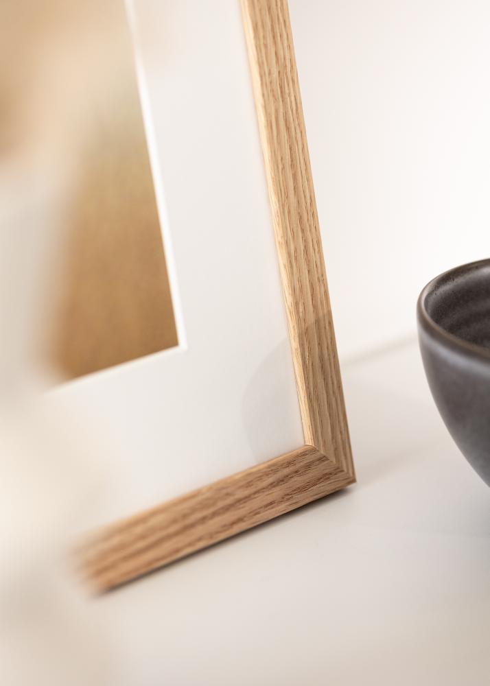 Moldura Tidlös Vidro acrílico Maciço Carvalho 30x30 cm