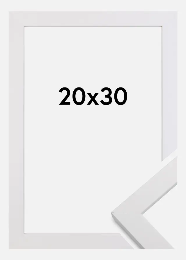 Moldura White Wood 20x30 cm