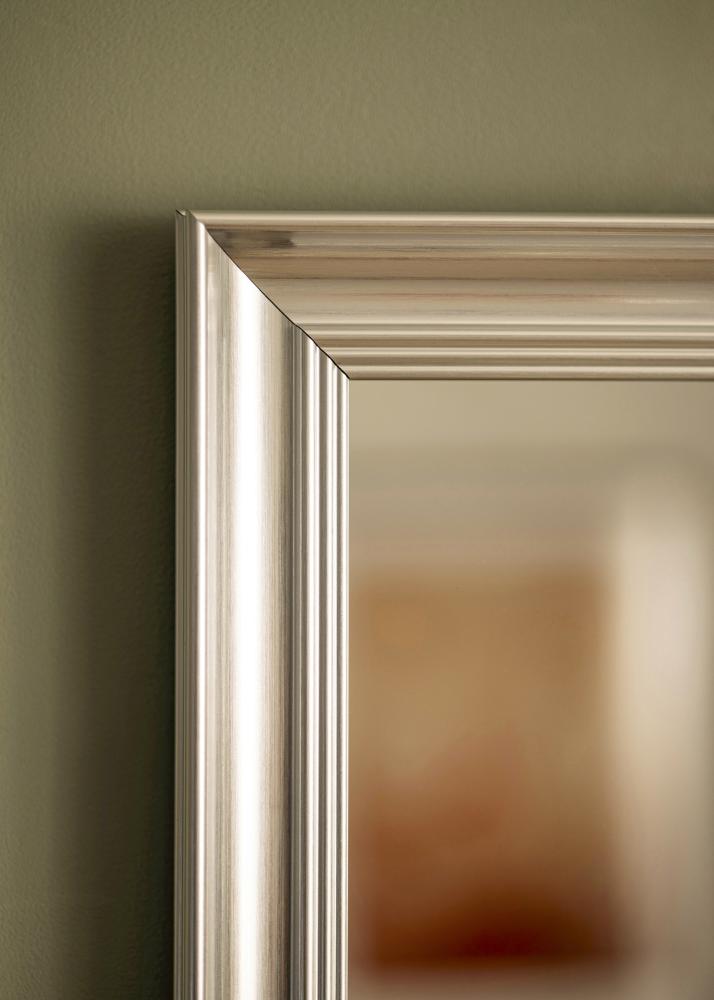 Espelho Alice Prateado 48x88 cm