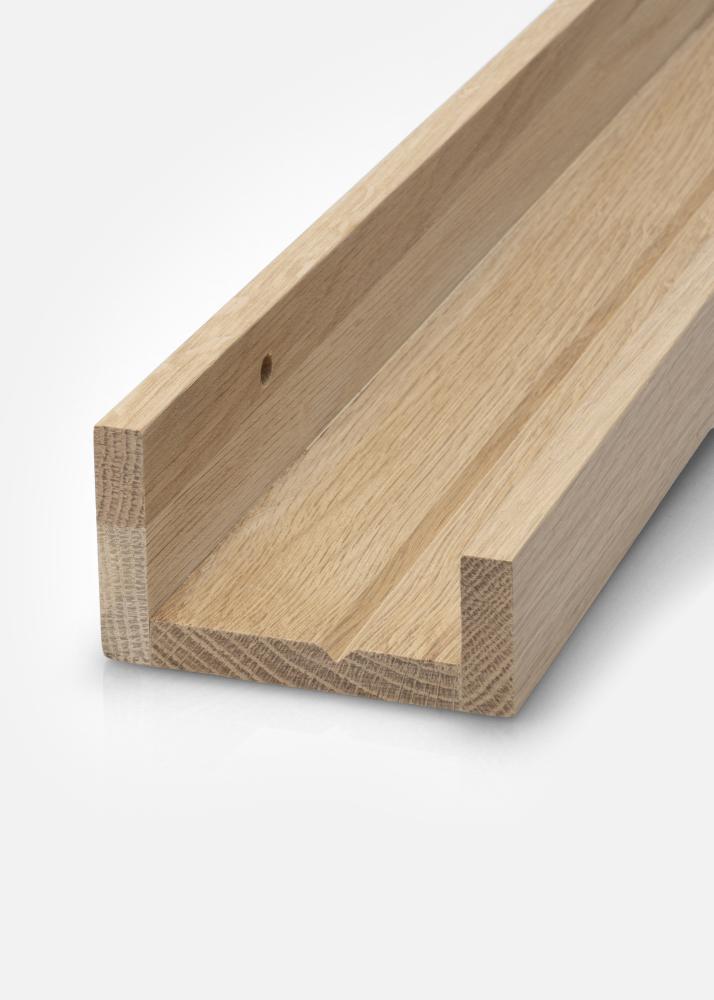 KAILA Prateleira de Quadros Carvalho 140 cm