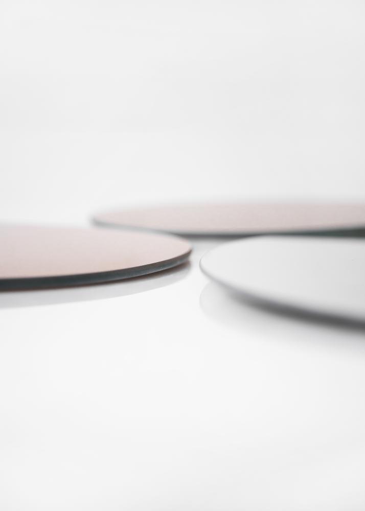 Espelho Set Orange, Rose Gold & Clear - 3 un.