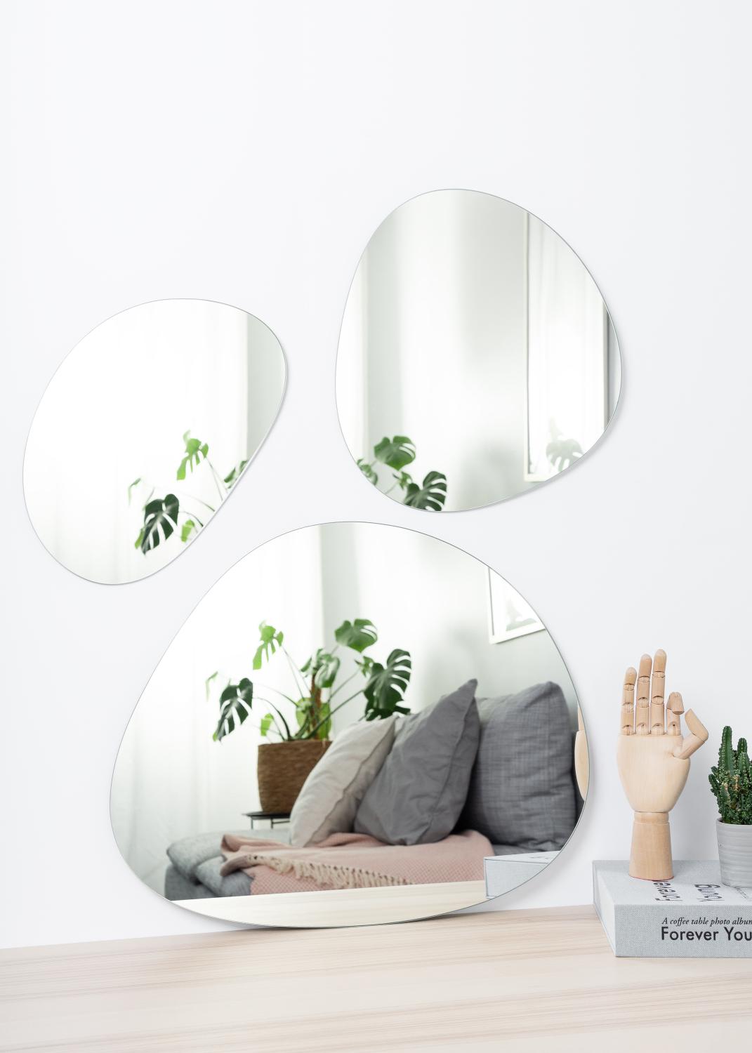 Product Image for Espelho Set Clear - 3 un.