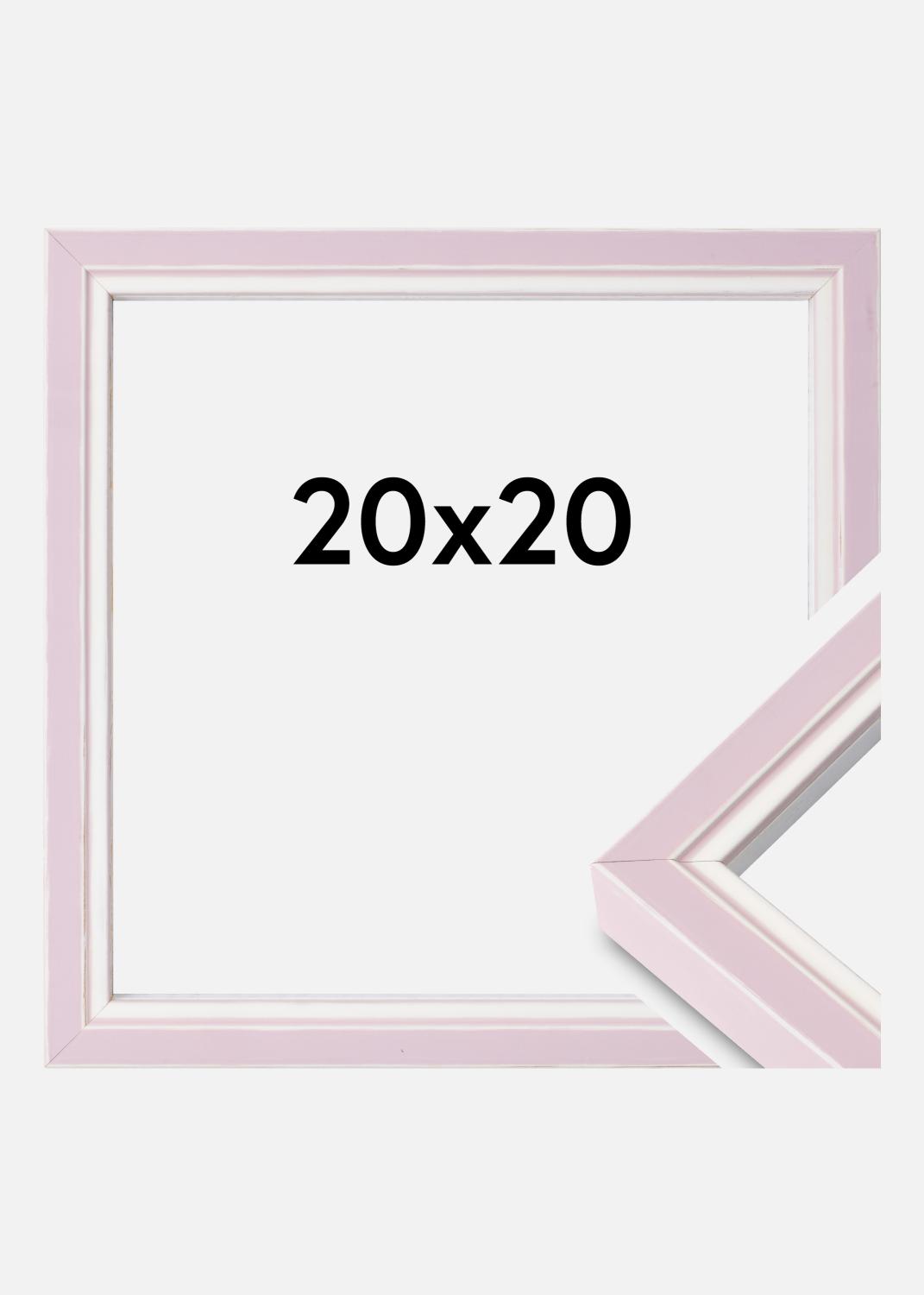 Product Image for Moldura Diana Vidro acrílico Cor-de-rosa 20x20 cm