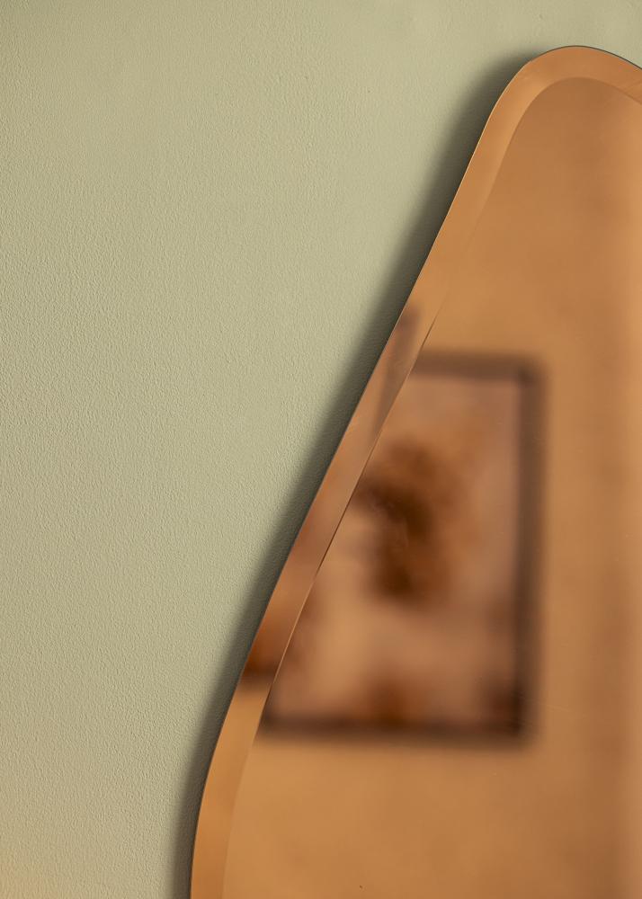 KAILA Espelho Deluxe Drop Rose Gold 45x70 cm