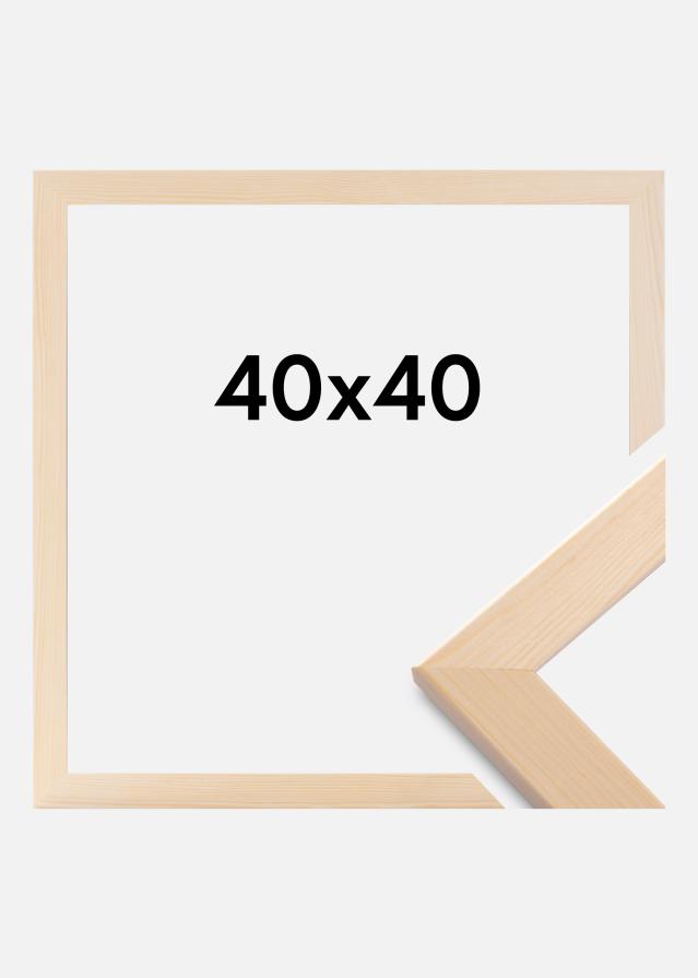 Moldura Trendline Vidro acrílico Nature 40x40 cm