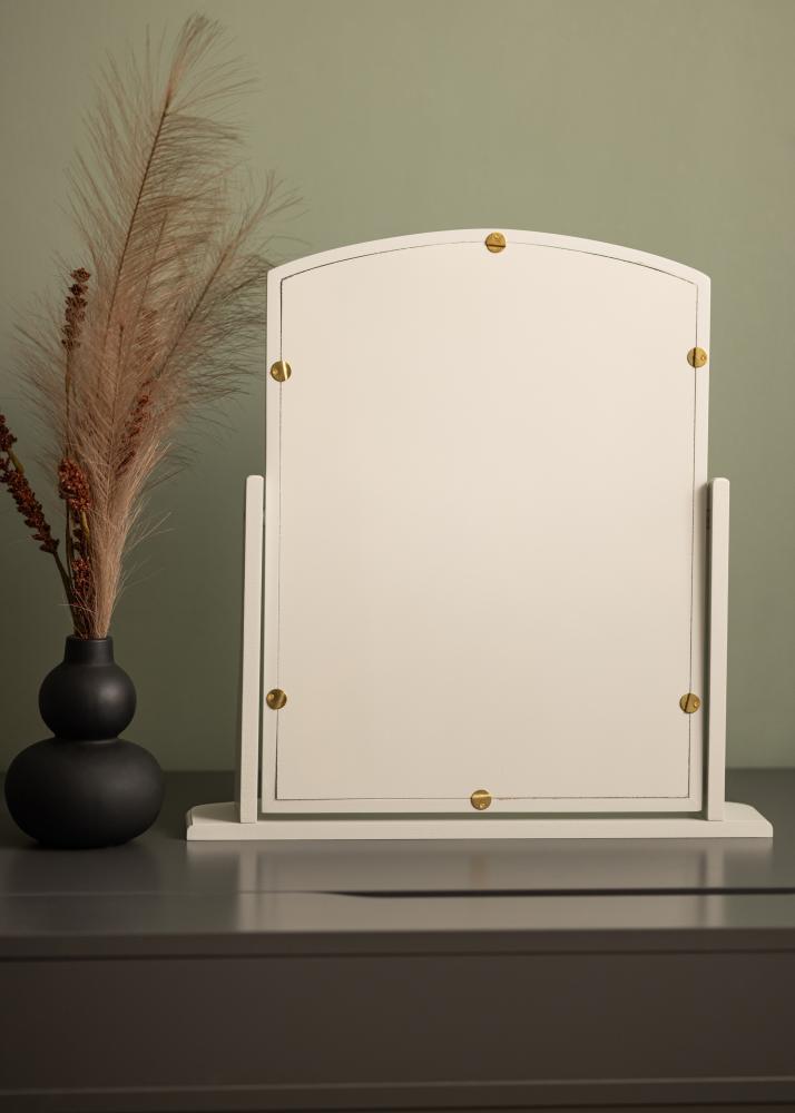 Espelho para toucador Gleam Cinzento 44x44 cm