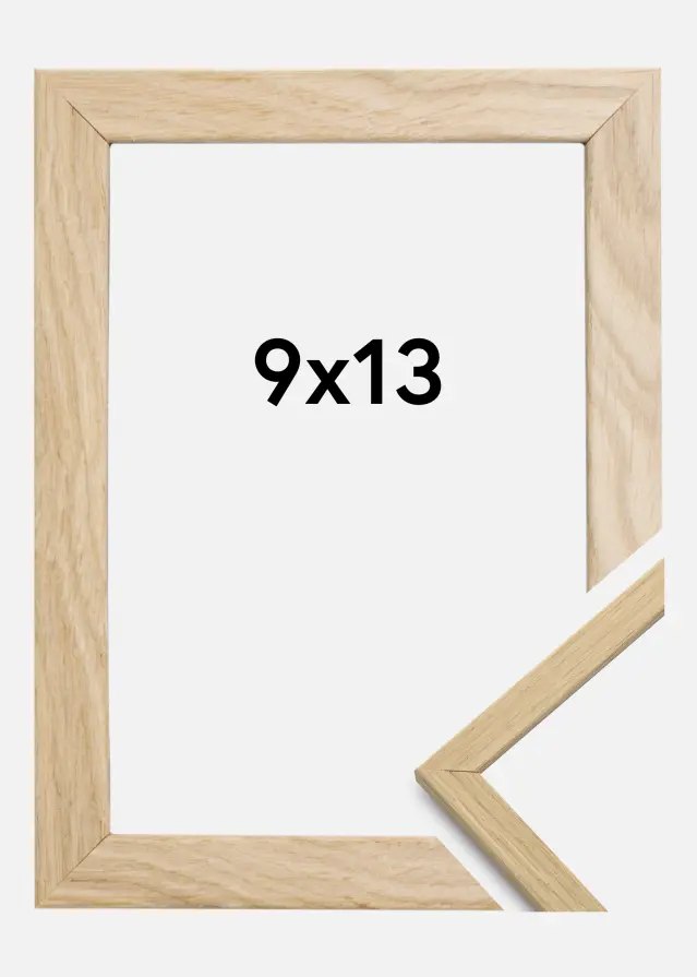 Moldura Edsbyn Carvalho 9x13 cm