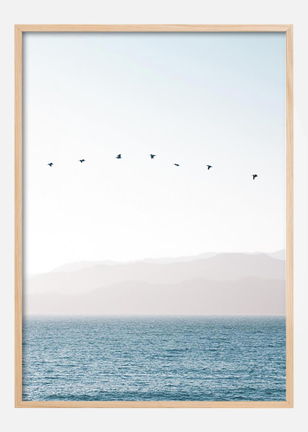 Product Image for Pastel Blue Sea Póster (21x29.7 cm (A4))