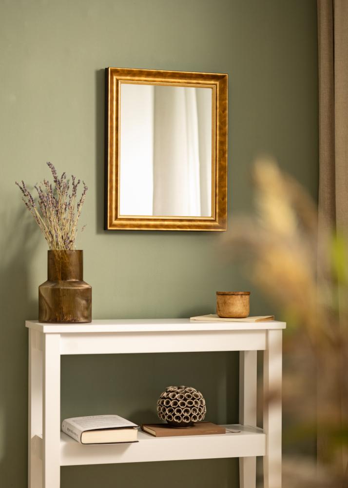 Espelho Åshammar Ouro antigo - Tamanho personalizável