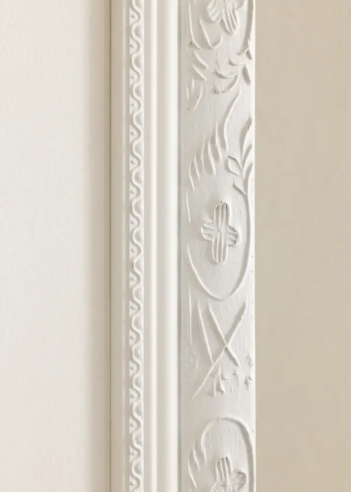 Moldura Barock Branco 40x50 cm