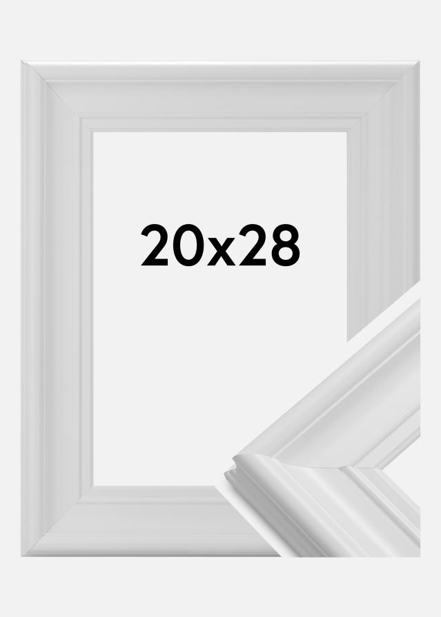 Moldura Mora Premium Branco 20x28 cm