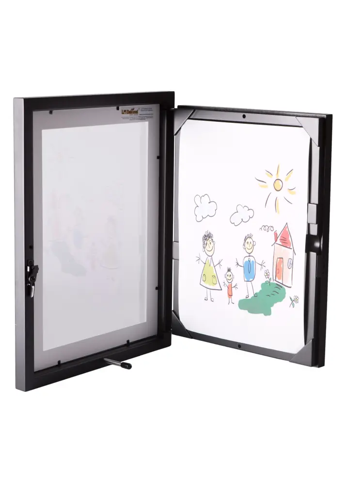 Moldura para desenhos Little Davinci Preto A3