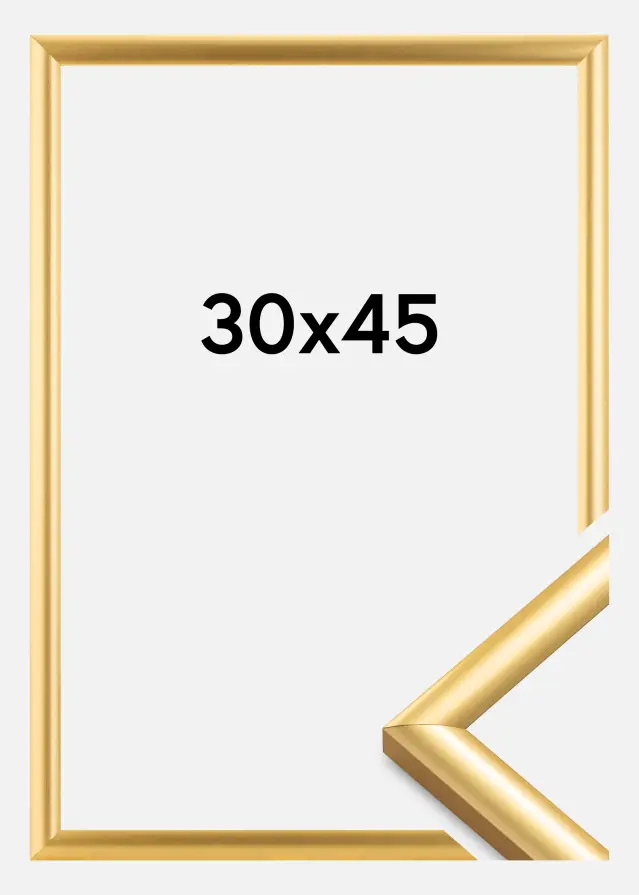 Moldura Trendstyle Dourado 30x45 cm