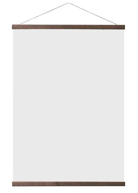 Suportes para pósteres ChiCura Freixo-escuro - 70 cm