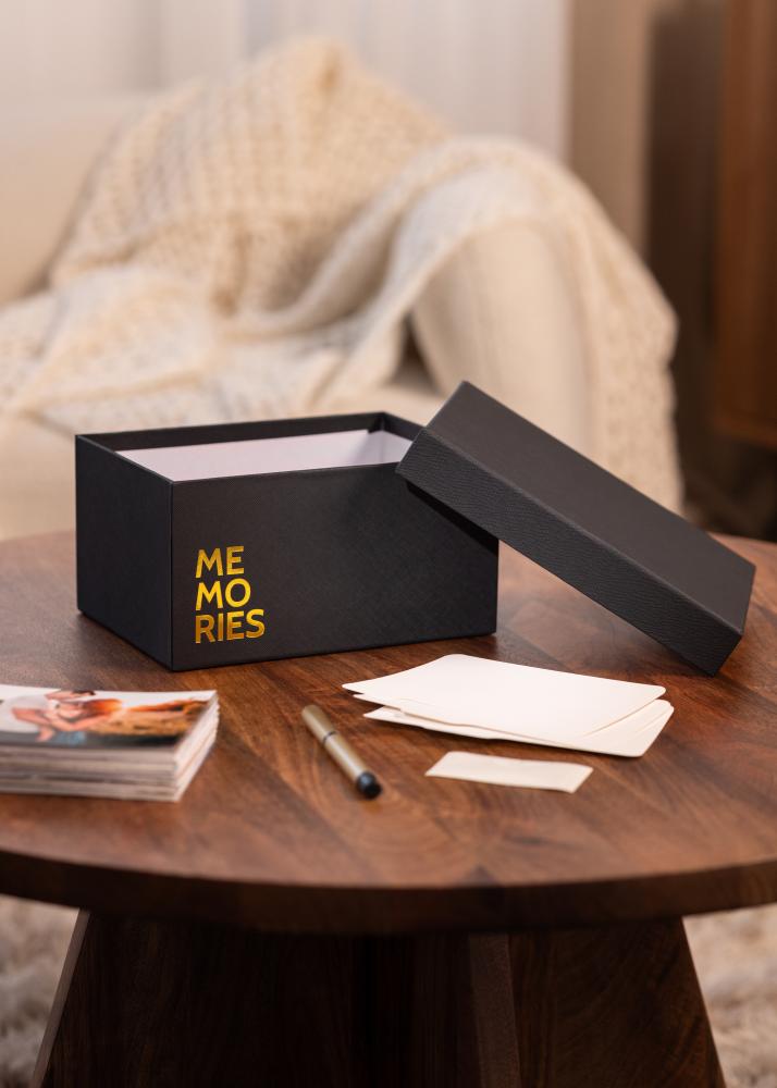 KAILA MEMORIES Caixa de Fotos (700 bilder i 10x15 cm) - Preto