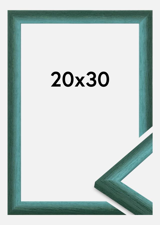 Moldura Cornwall Vidro acrílico Verde escuro 20x30 cm