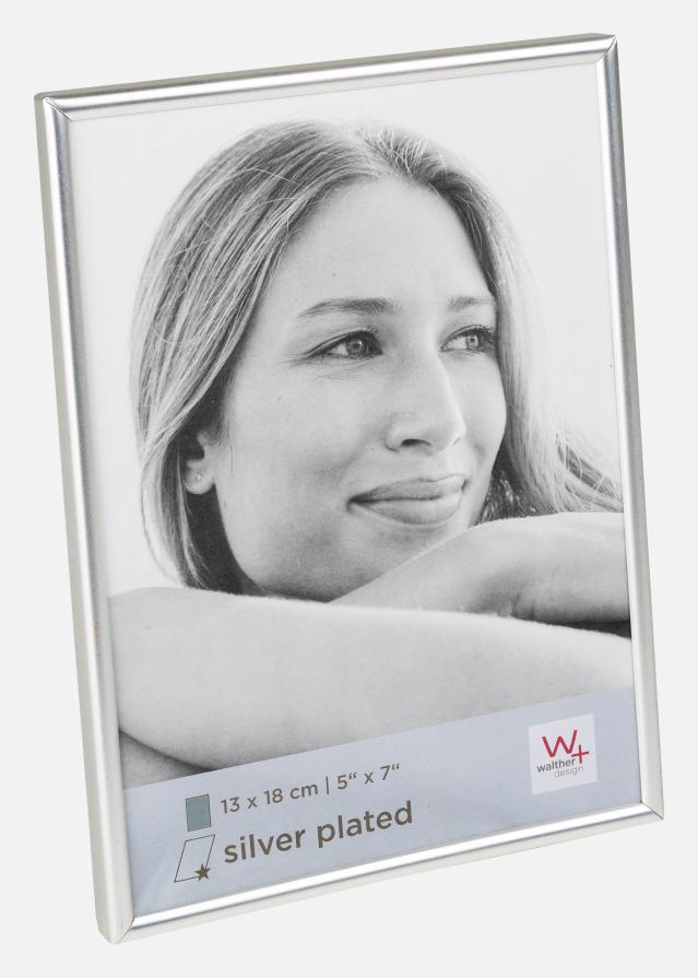 Moldura Chloe Mate Prateado 13x18 cm