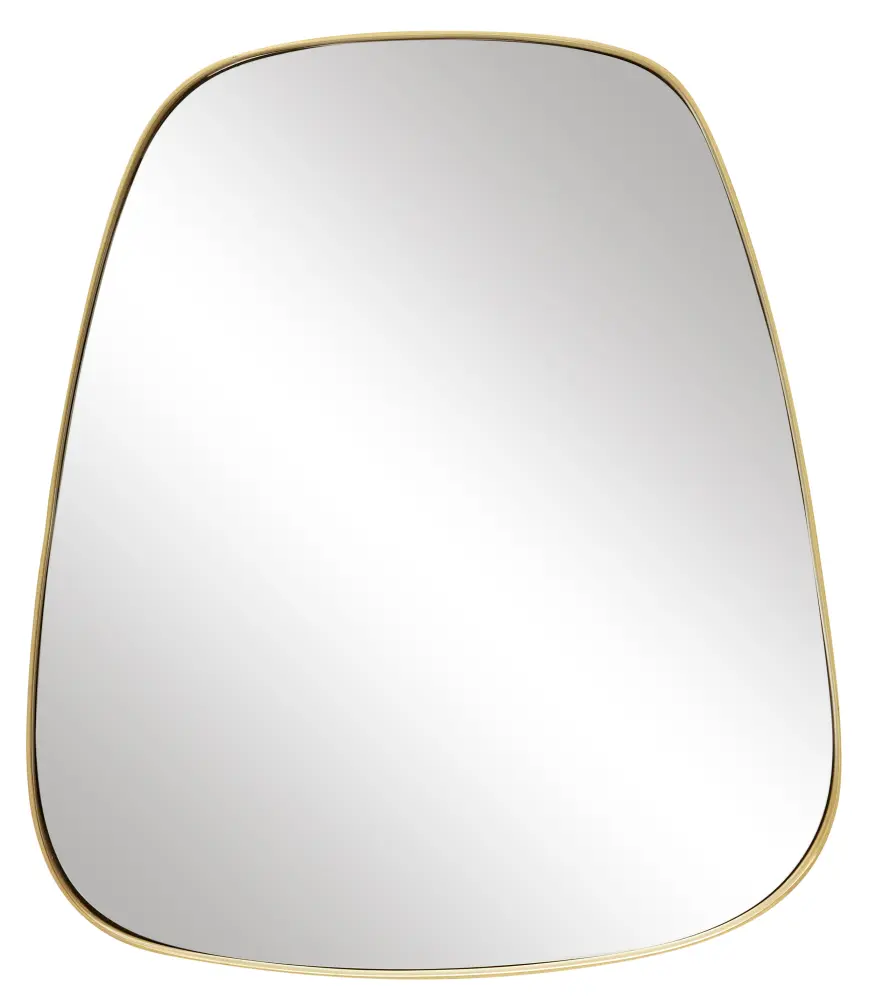 Espelho Trapezium Latão 42x48 cm