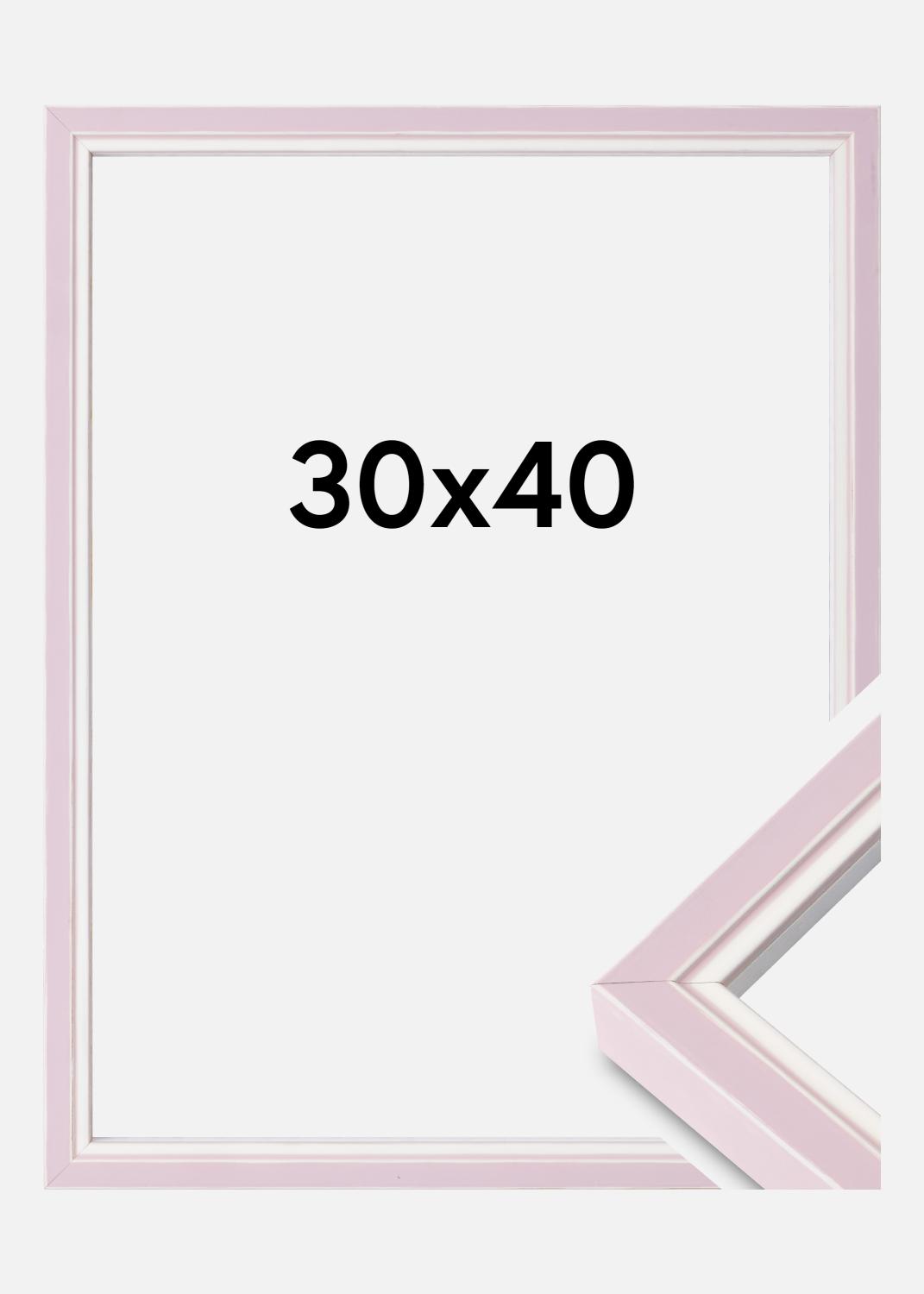Product Image for Moldura Diana Vidro acrílico Cor-de-rosa 30x40 cm
