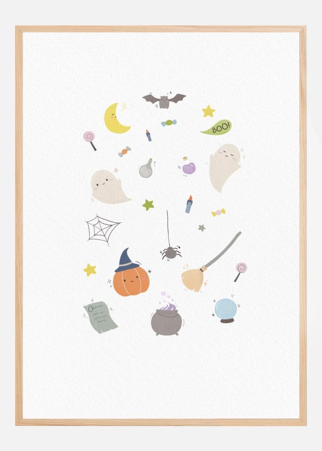 Little Pumpkin In the Halloween Póster