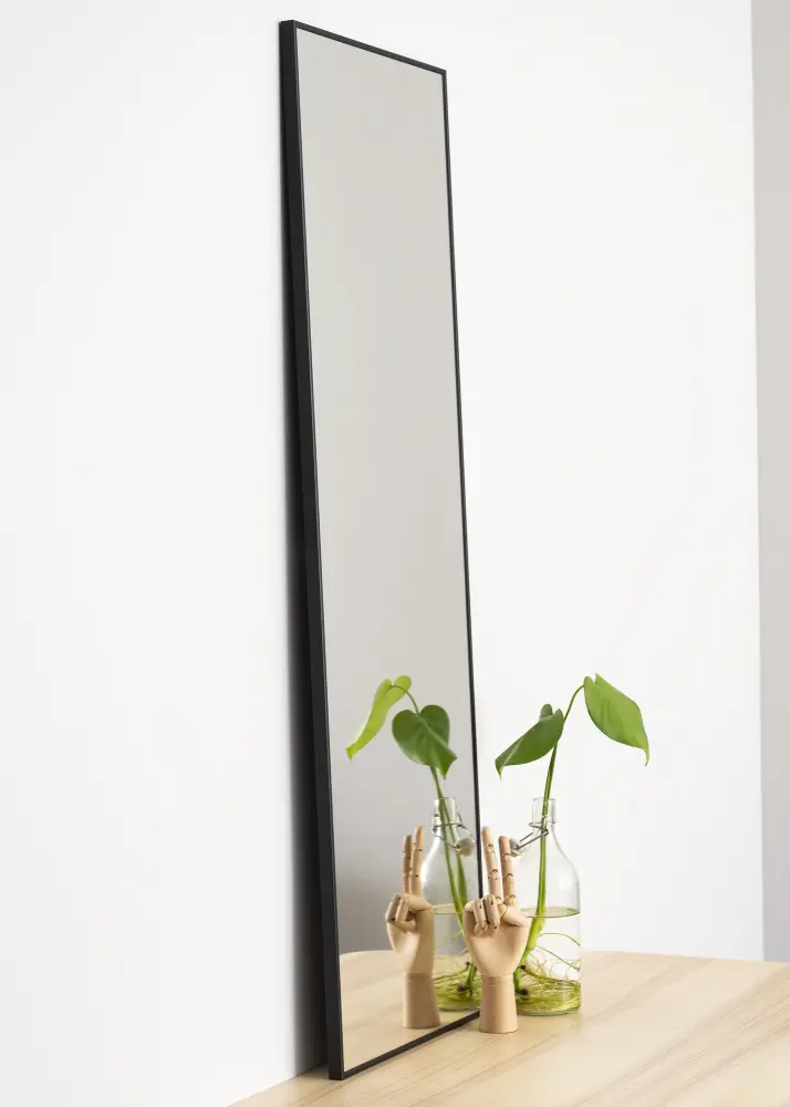 Espelho Narrow Preto 41x121 cm
