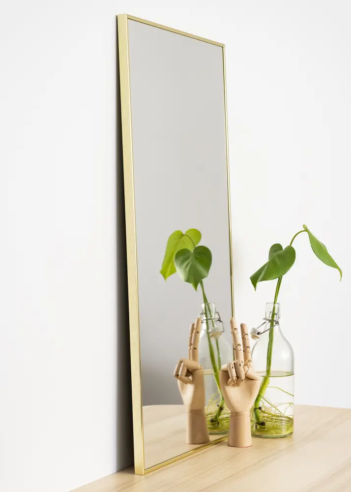 Espelho Narrow Dourado 40,5x80,5 cm